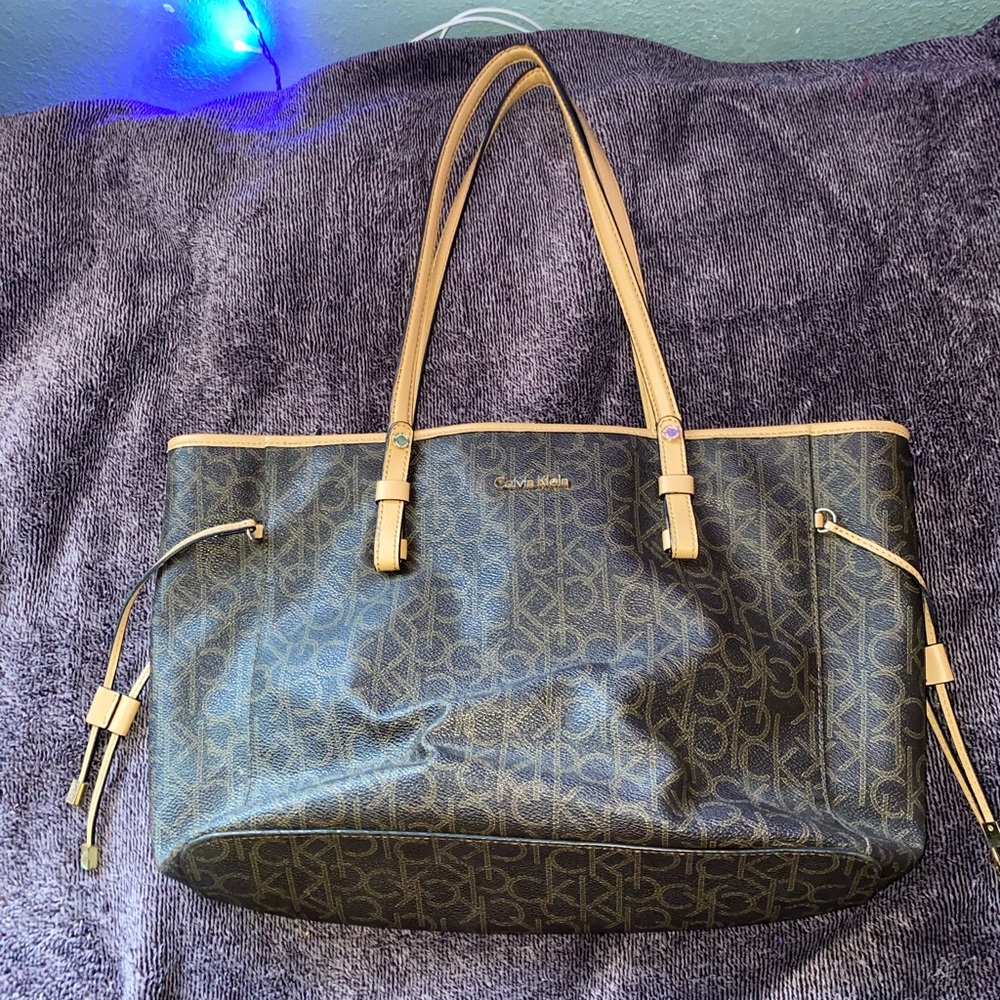 calvin klein purse tote